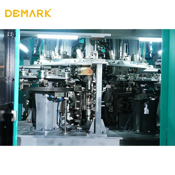 Félautomata palackfúvó gép